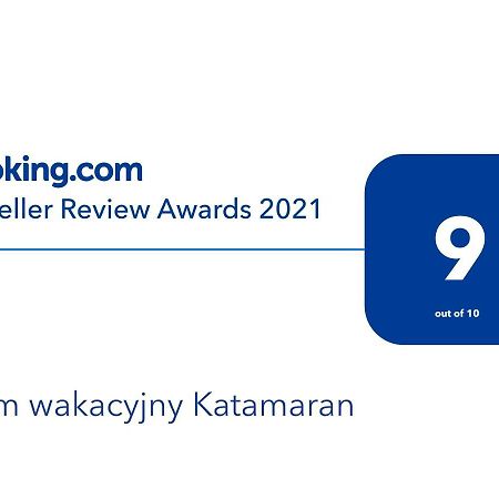 Dom Wakacyjny Katamaran Międzywodzie Kültér fotó